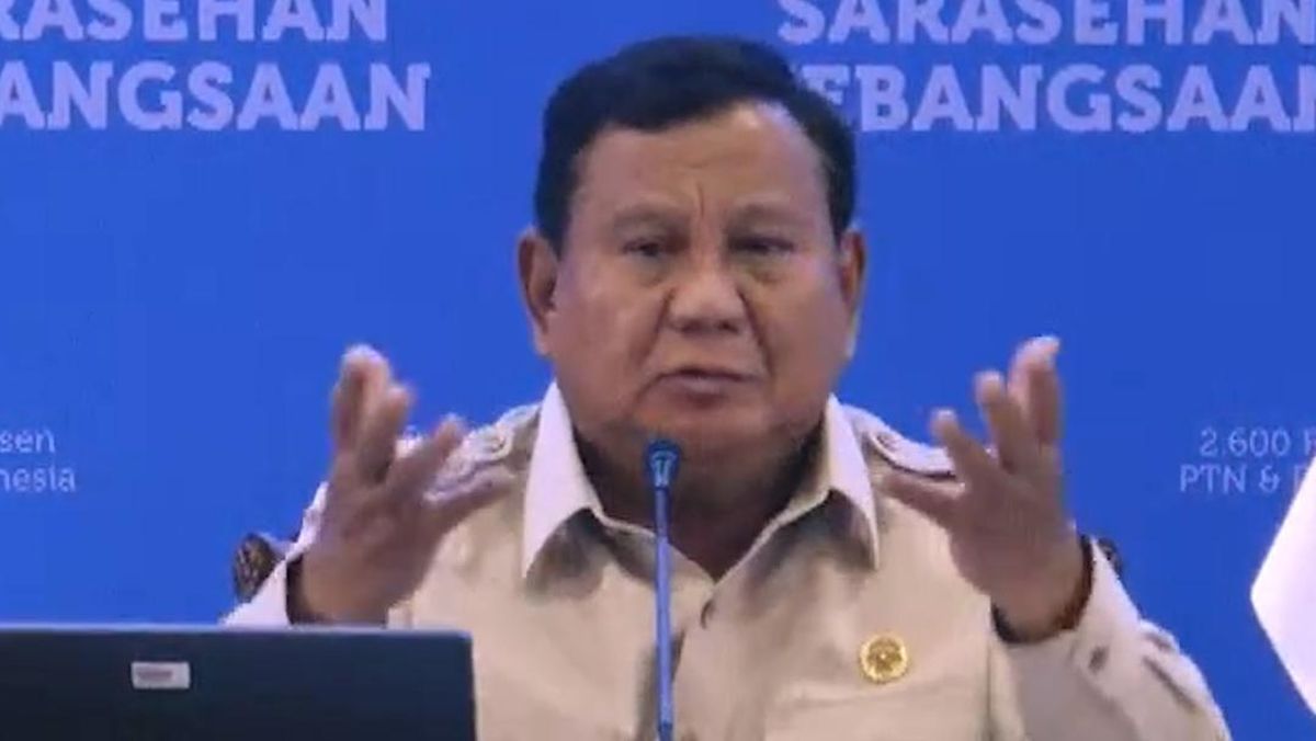 プラボウォ氏、キャンパスは学問の自由の場であり、他の側面ではないことを強調