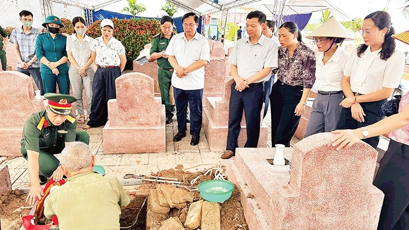 Vietnam Accelerates Identification of Fallen Soldiers' Remains: Ninh Binh Province Achieves Early Success