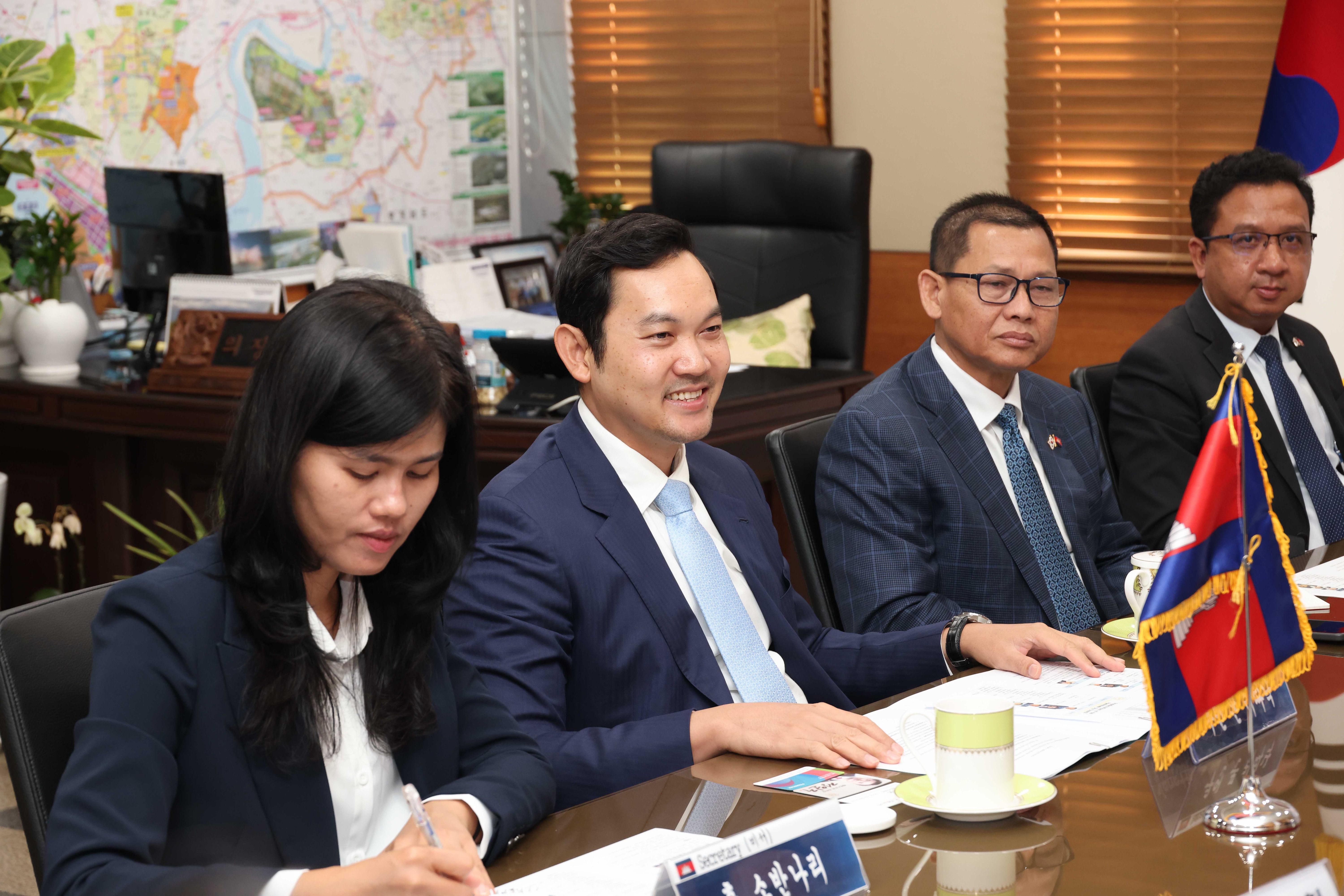 Cambodia and South Korea's Pyeongtaek City Agree to Strengthen Cooperation in Economy, Culture, and Education