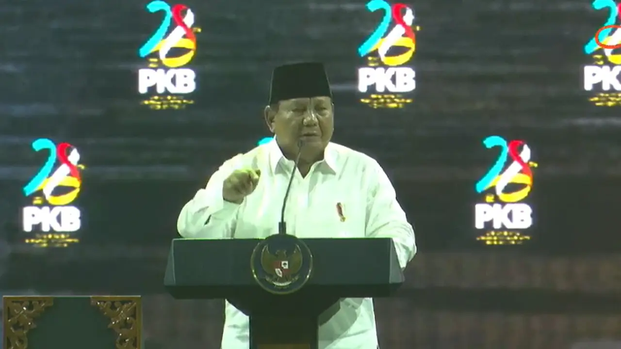 President Prabowo Touched by PKB's 'Prabowonomics' T-shirts