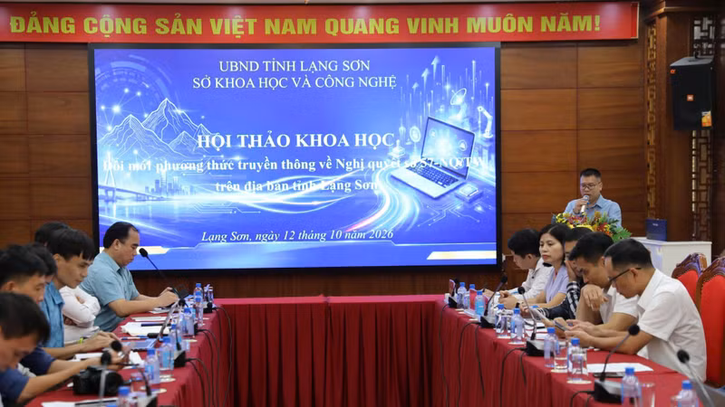 Lang Son Province Holds Science and Technology Conference to Promote Digital Transformation