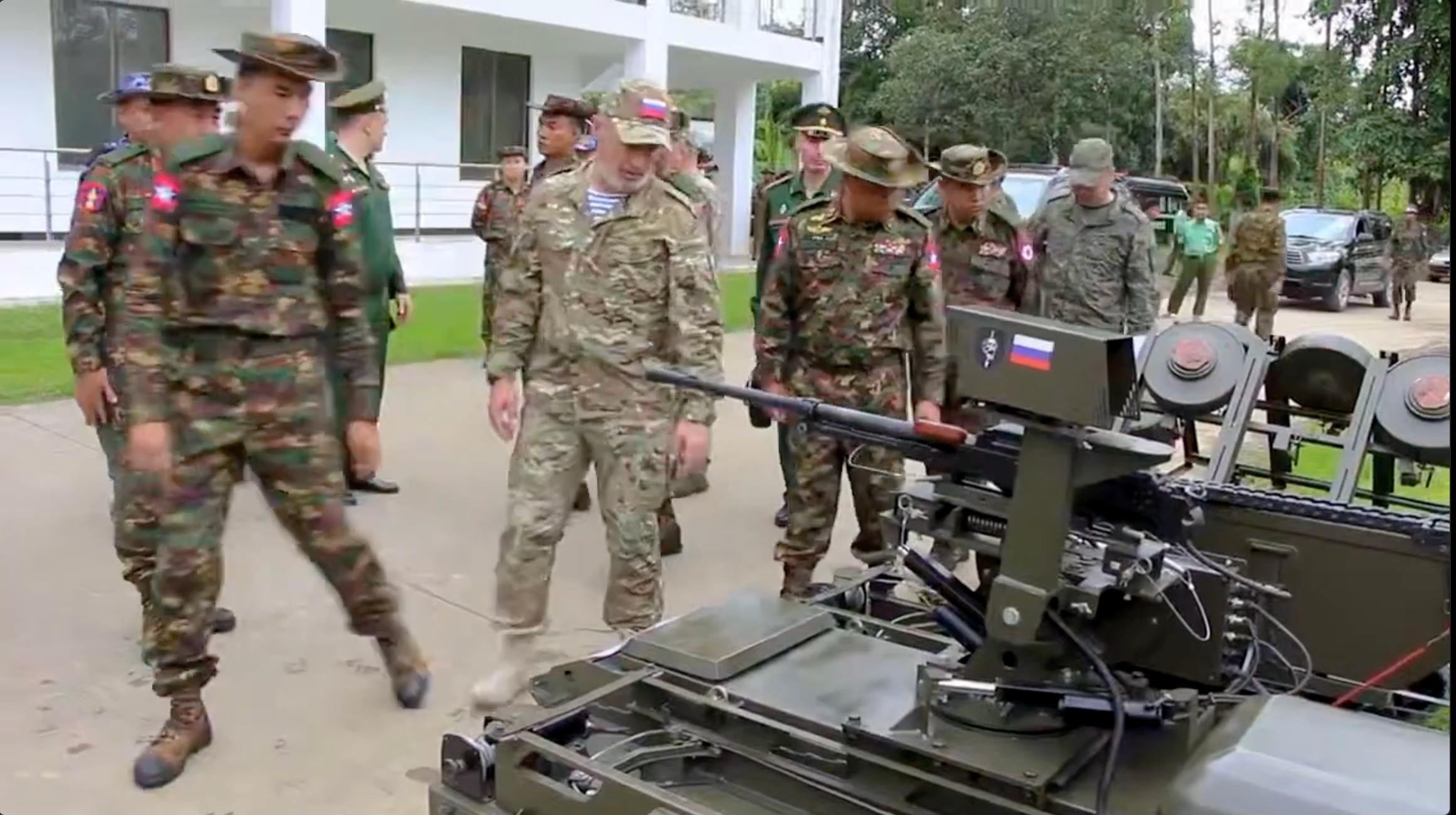 Russian troops, Myanmar junta forces hold small-scale joint military exercise in Naypyitaw