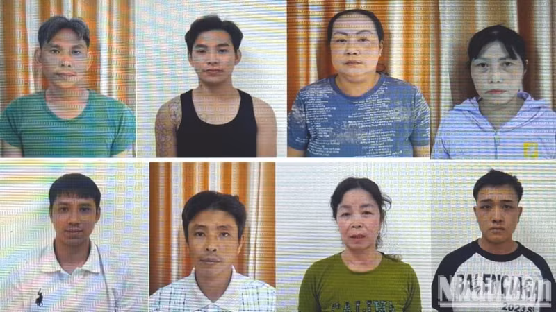 アンザン省、公共秩序紊乱事件で9人を起訴