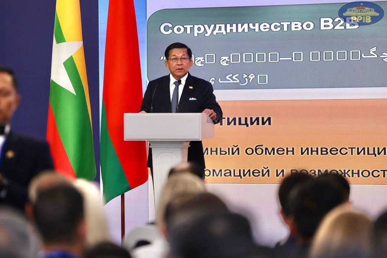 Belarusian dictator President Lukashenko says all that is needed for Myanmar can be provided
