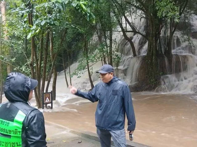 Sai Yok Noi Waterfall Remains Closed Due to High Water Levels
