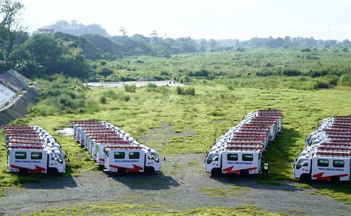 ラオアグ市、地域社会の緊急対応力強化へ多目的車両を配備