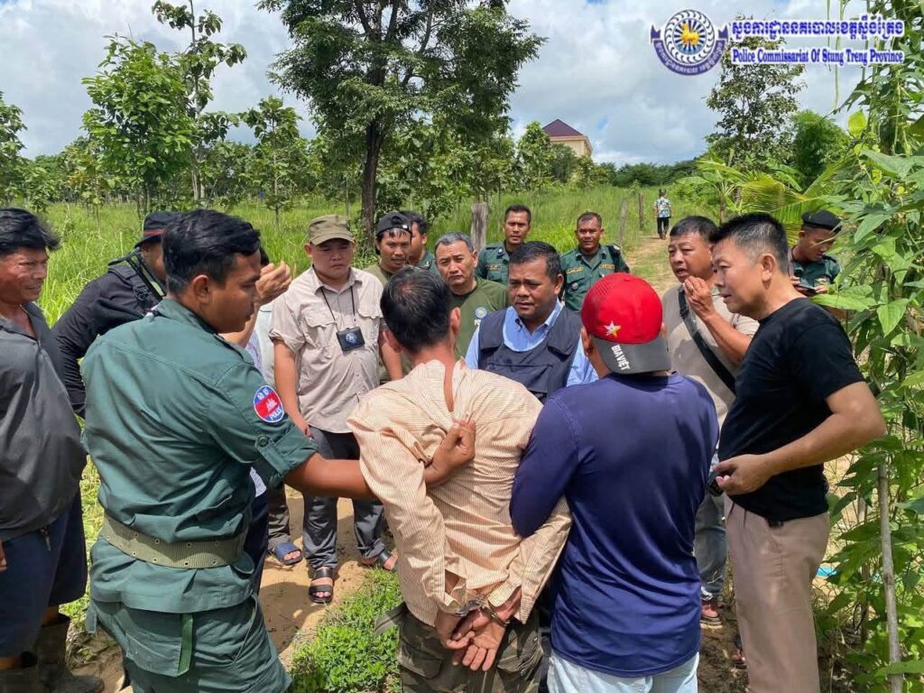 Stung Treng Police Crack Down on Armed Drug Trafficking Ring, Arrest 17 Suspects