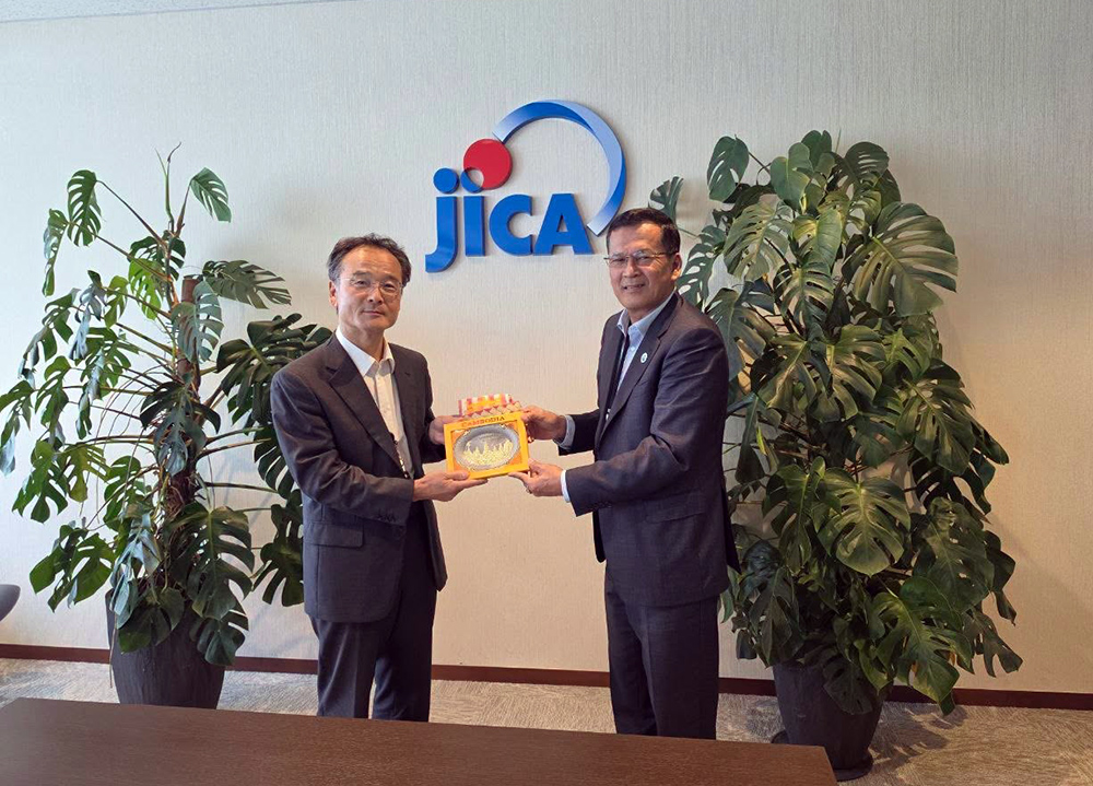 Cambodia's Ministry of Water Resources Meets JICA to Enhance Water Resource Development Cooperation