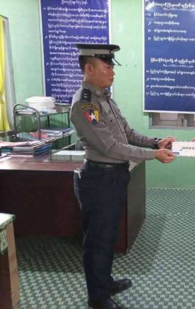 Police Chief Extorts 500,000 Kyats per Truck at Bago Kali Checkpoint