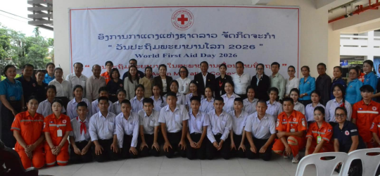 Lao Red Cross Highlights Importance of First Aid in Migration Context