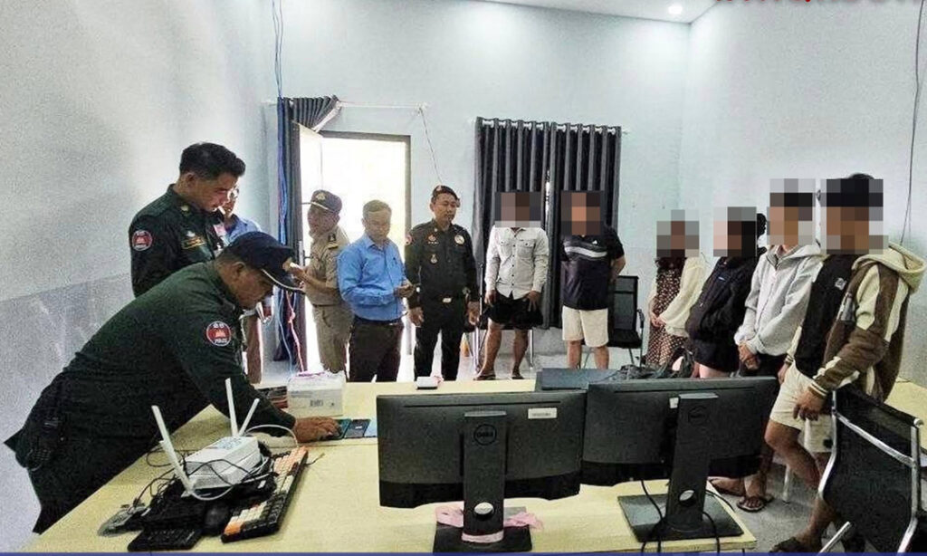 Cambodia Cracks Down on Online Scams: 95 Sites Raided, Over 5,000 Detained in May