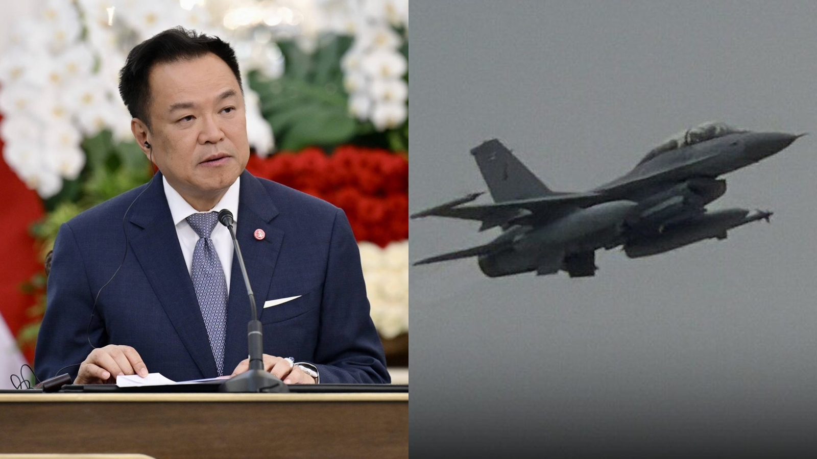 Anutin to Fly F-16 During Border Security Mission