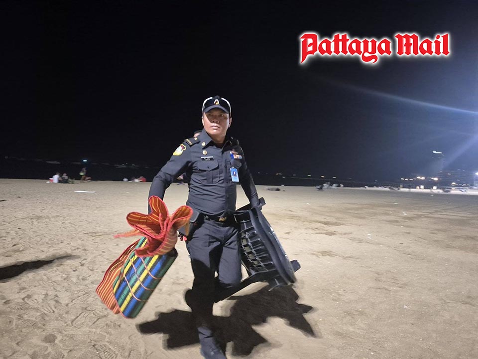 Beach Takeover Ends: Pattaya Launches Relentless Sweep Against Encroachers
