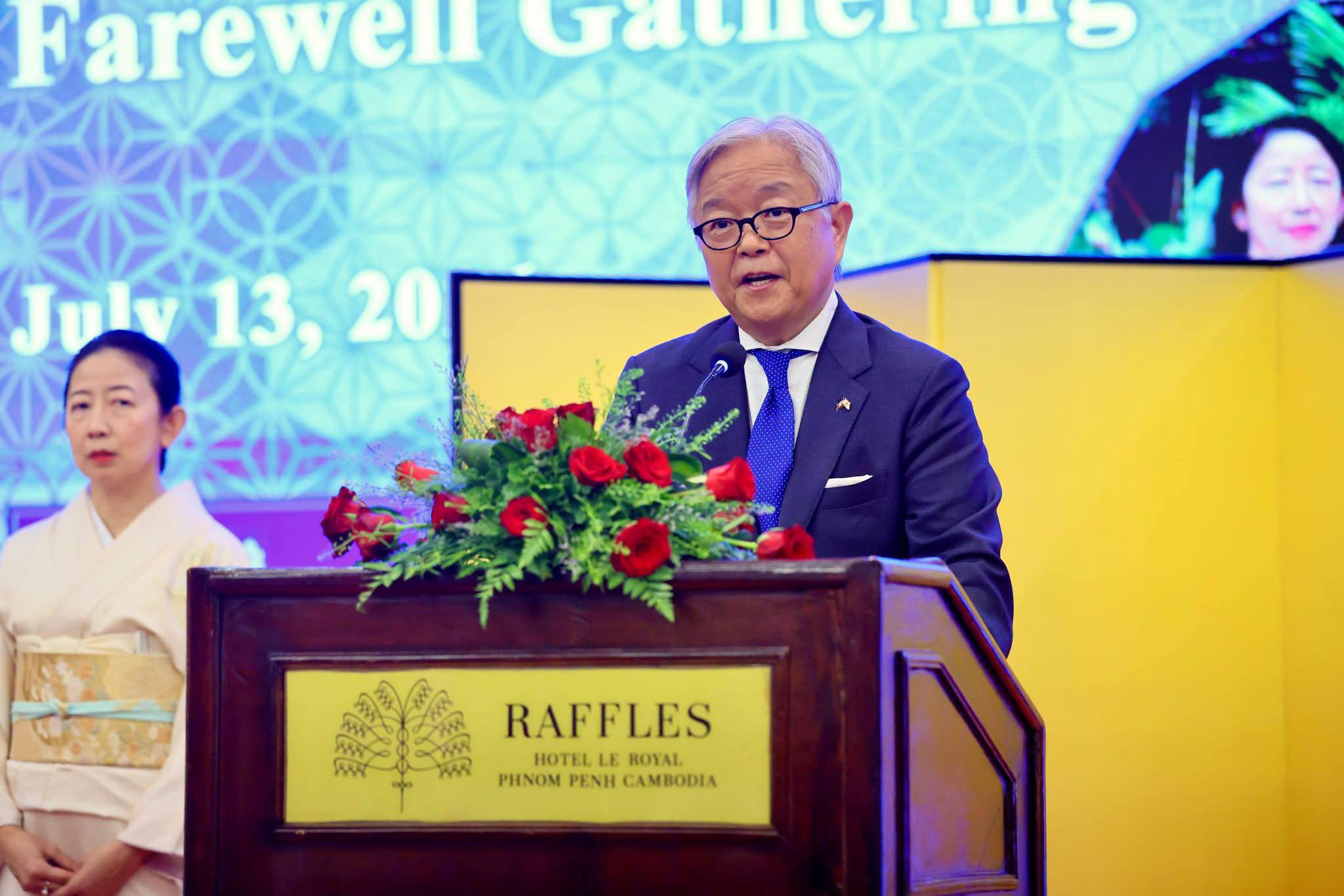 Japanese Ambassador Concludes Tenure in Cambodia with Farewell Ceremony, Highlighting Bilateral Ties