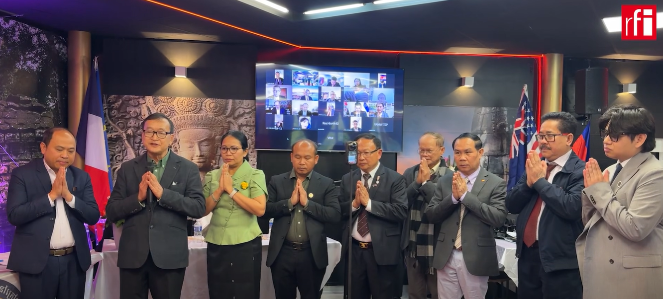 カンボジア議会、パリの亡命野党集会を非難