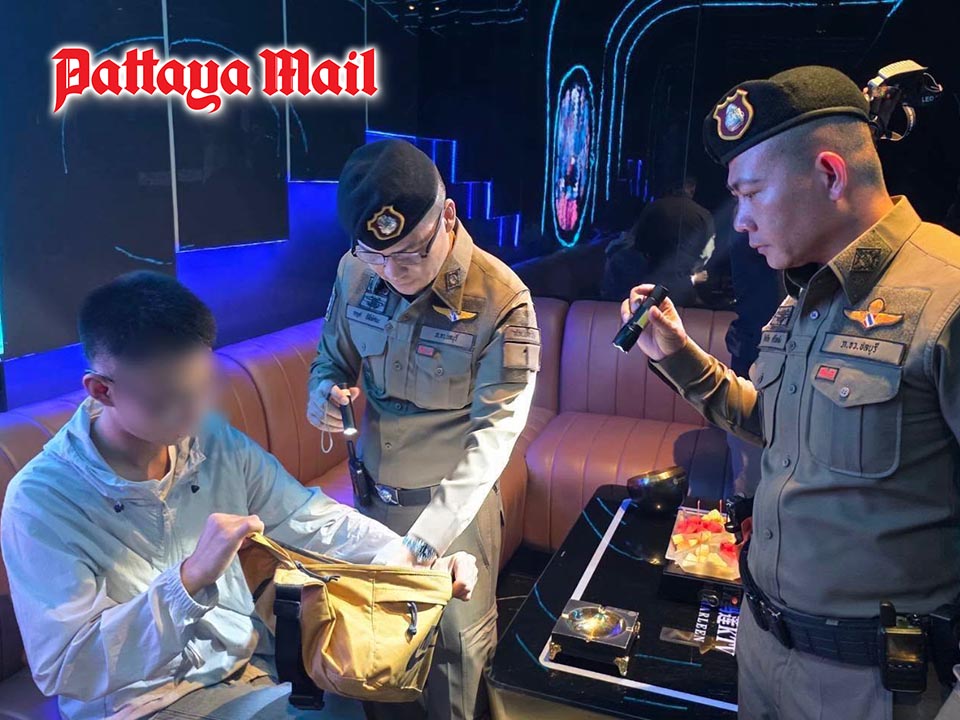 チョンブリ県、ナイトライフ施設に警察が立ち入り検査 違法行為ゼロを確認
