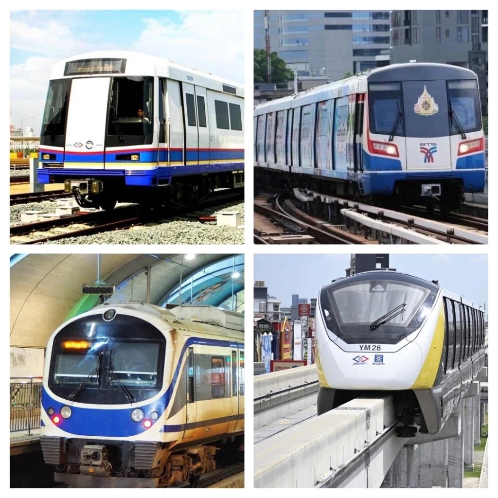 タイ、鉄道共通乗車券導入へ 2025年初頭から実施、運賃は17~45バーツ
