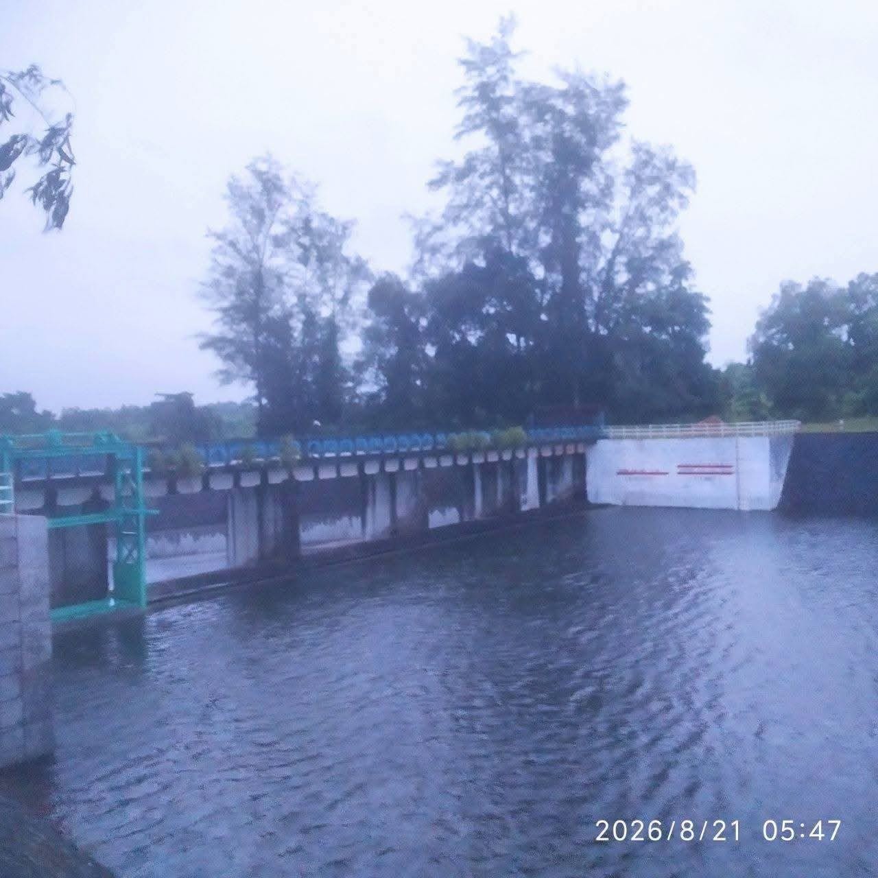 Yangon rains heavily, reservoirs including Ngamoyet nearing full mark, rainfall remains strong