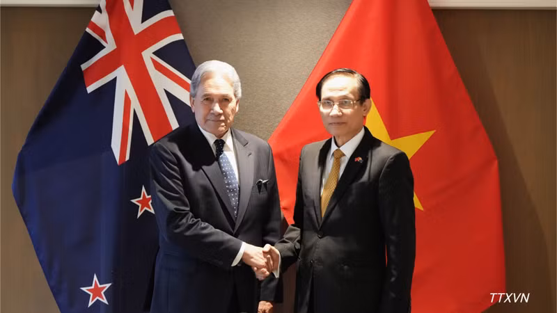 Vietnam-New Zealand Foreign Ministers Meet, Elevating Bilateral Ties