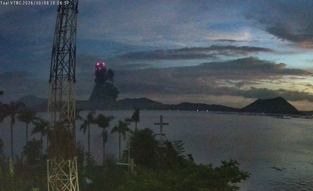 Taal Volcano Minor Eruption Forces Evacuation in Batangas Town