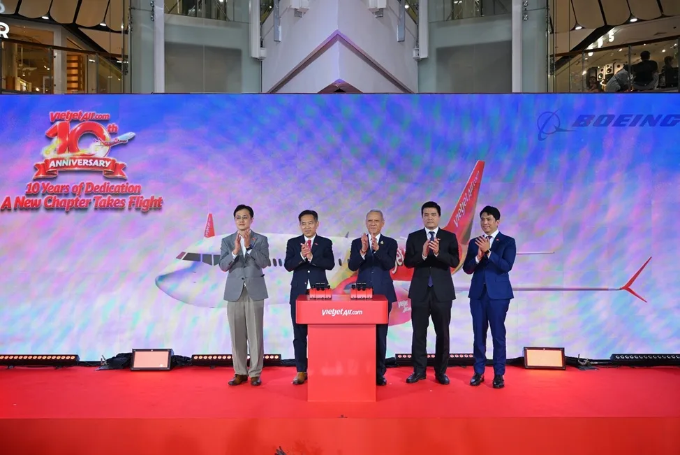 ベトジェット・タイランド、新機材導入で燃費20%向上、10周年記念セールも