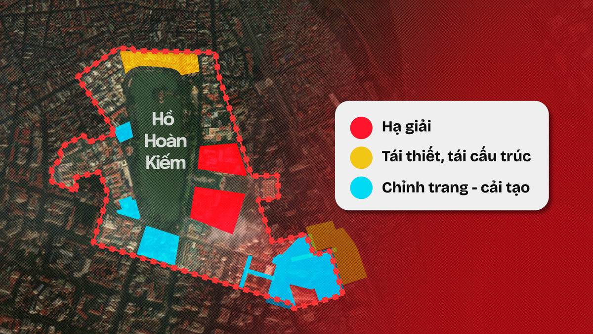 Hanoi Considers Demolition and Reconstruction of Historic Structures Around Hoan Kiem Lake