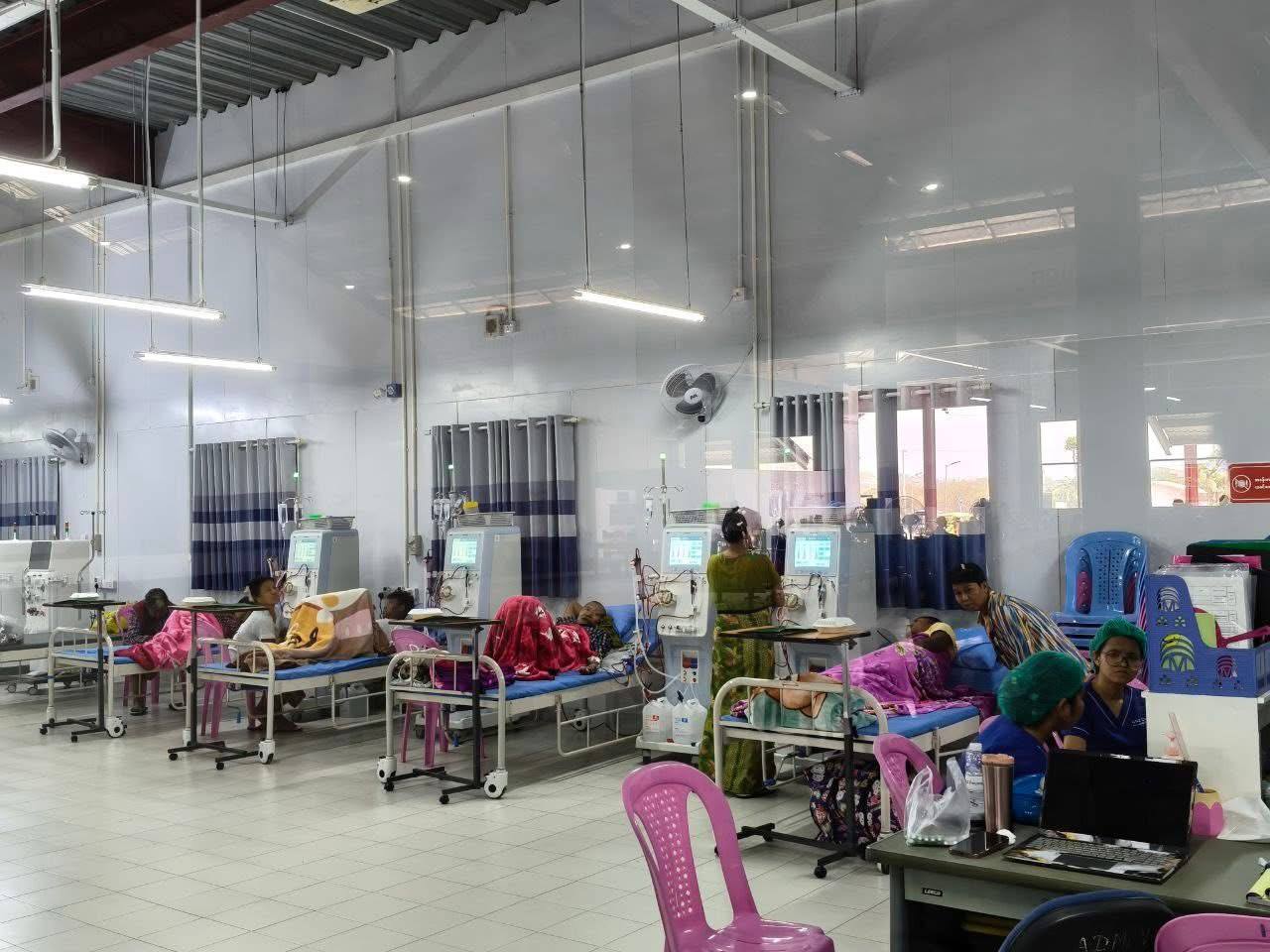 KBZ Center Mandalay Expands Free Dialysis Services with 16 New Machines