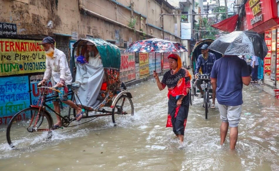 Over 50 dead in Bangladesh monsoon floods, landslides