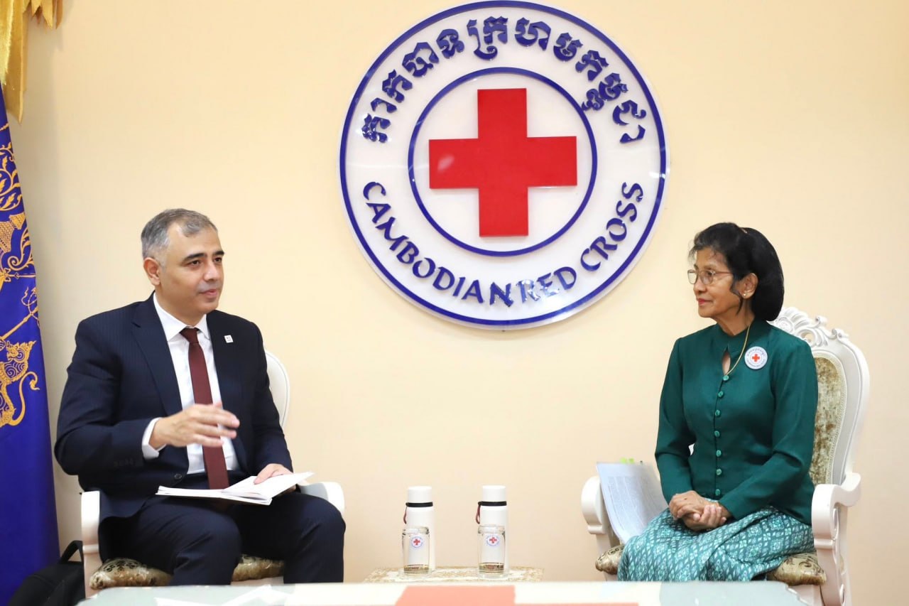 Cambodian Red Cross, New IFRC Bangkok Representative Discuss Enhanced Cooperation