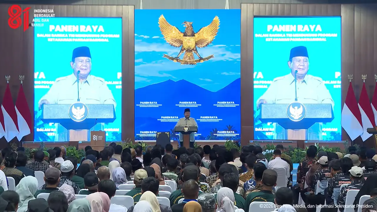 プラボウォ大統領、TNI・Polriは「国民の子」、国民と共に歩む姿勢を強調