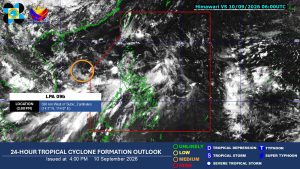 LPA May Ease Southwest Monsoon Rains Over PHL This Weekend