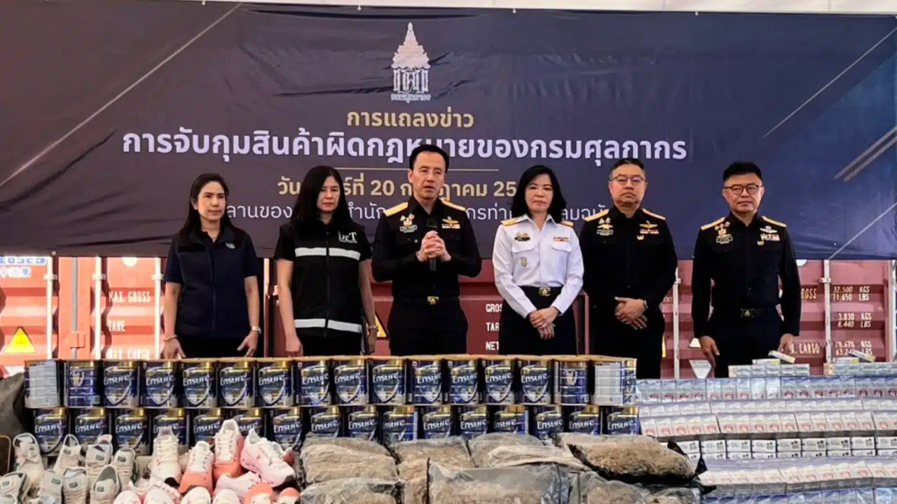 Massive Fake “Made in Thailand” Smuggling Ring Busted at Laem Chabang Port