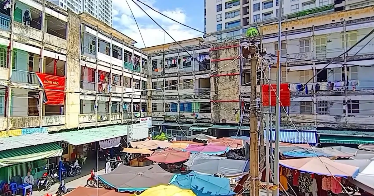 Ho Chi Minh City Urgently Relocates 141 Households from Condemned Apartment Building