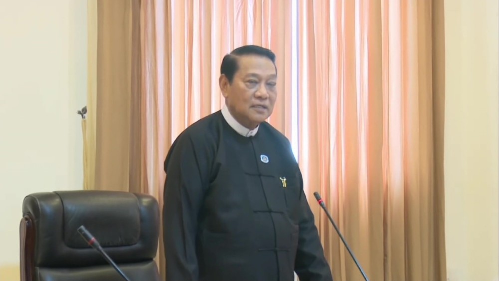 Meeting with IRC: Pyithu Hluttaw Speaker met with IRC