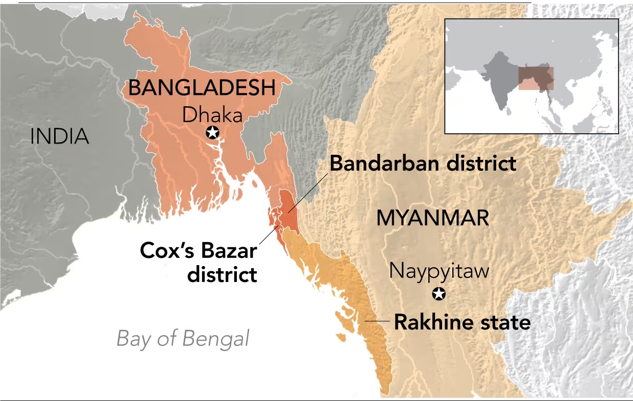 Bangladesh decides to build 108 km fence along Myanmar border