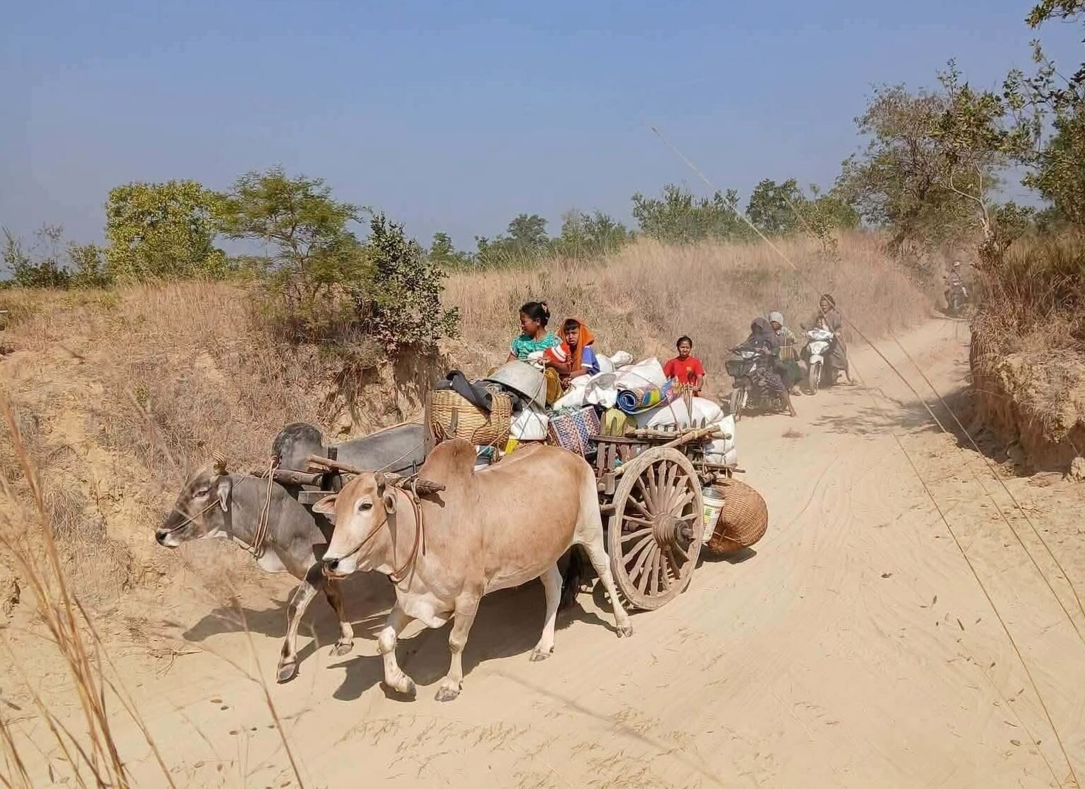 Myanmar junta column kills nearly 30 civilians in offensive to retake Magway oil field