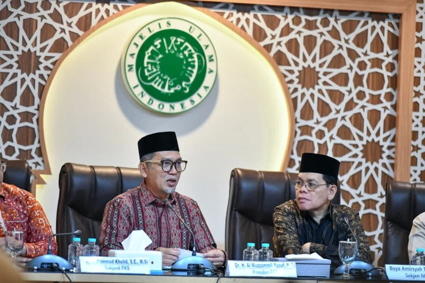PKS and MUI Discuss Five Strategic Issues: From Islamic Economy to Palestine