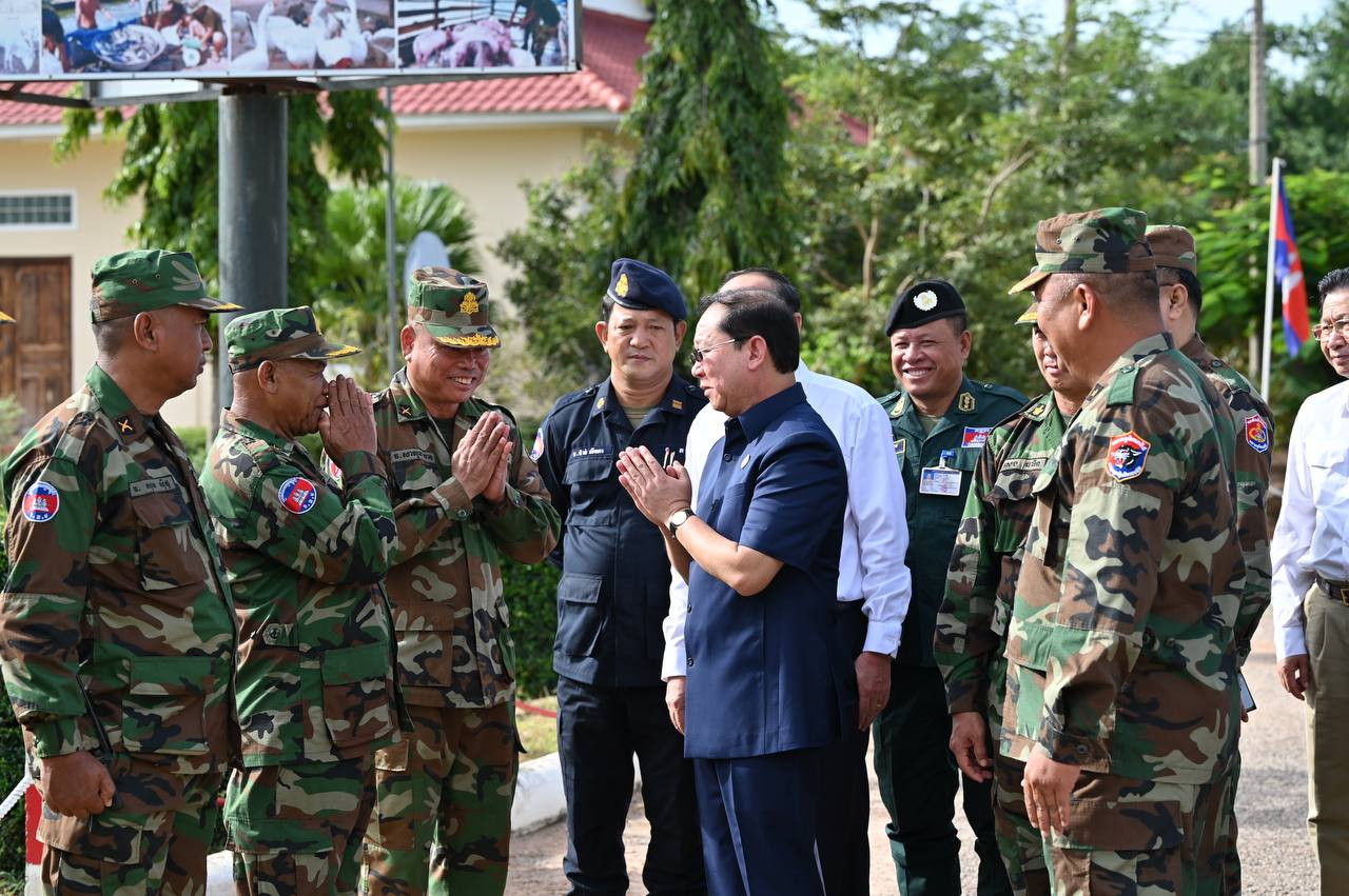カンボジア保健相、国境警備部隊を激励 祖国防衛の犠牲に敬意
