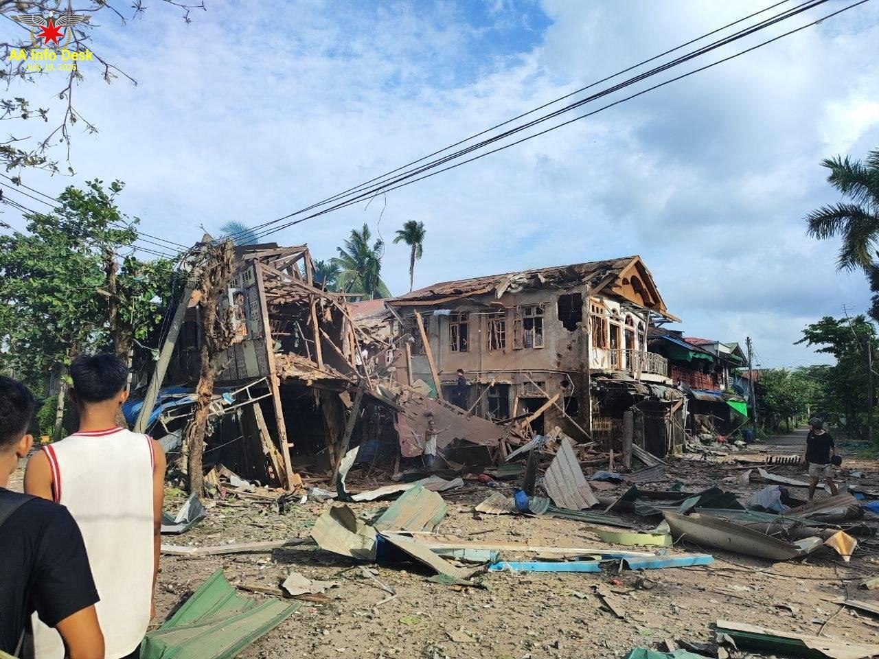 Six civilians killed by airstrikes across Rakhine, Mandalay, and Sagaing; Arakan Army vows retaliation
