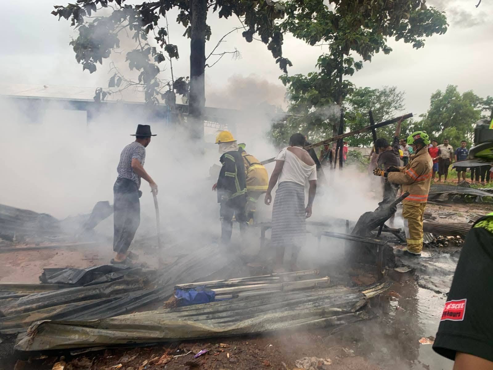 House fire in Myawaddy, Myanmar, kills 2-month-old baby
