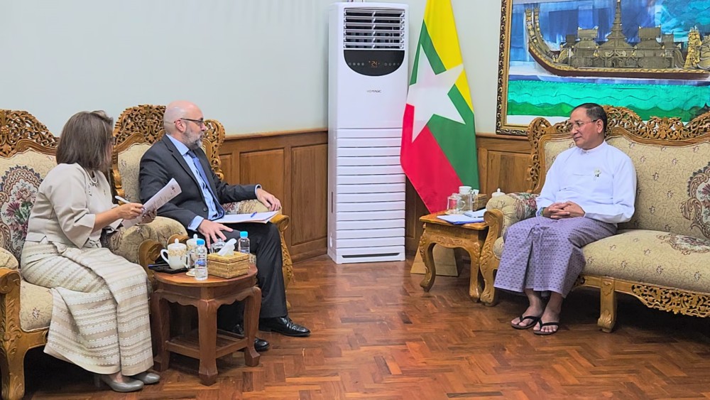 Cooperation Plan: Receiving the UNFPA Representative to Myanmar