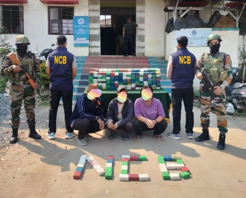 インド・ミャンマー国境で活動する麻薬組織のミャンマー人麻薬王、デリーで逮捕