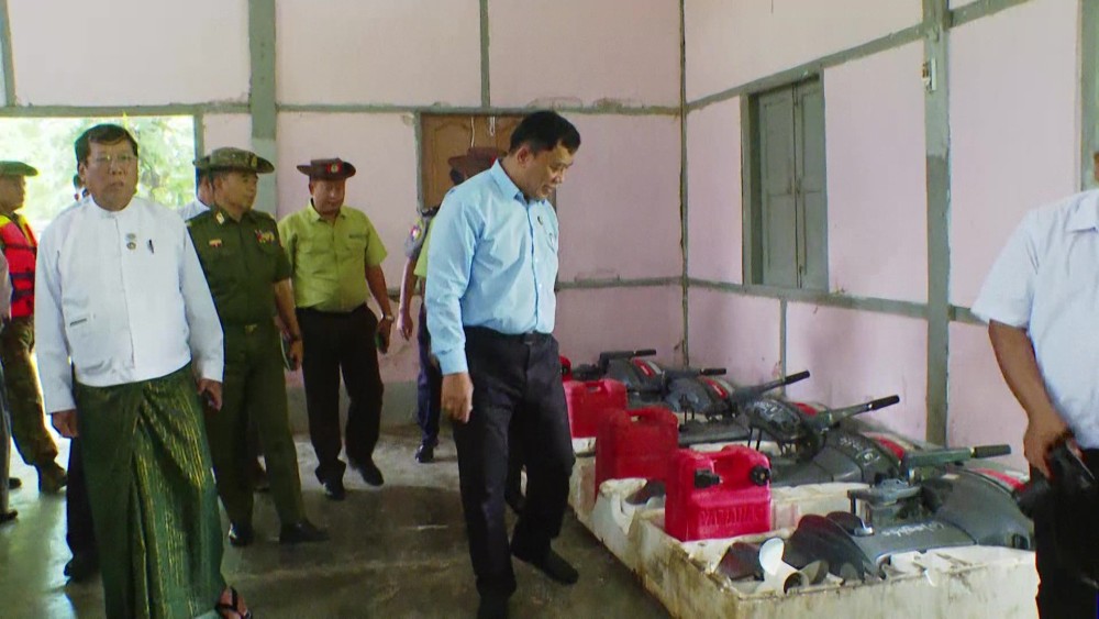 Disaster Preparedness : Flood mitigation measures in Aphyauk