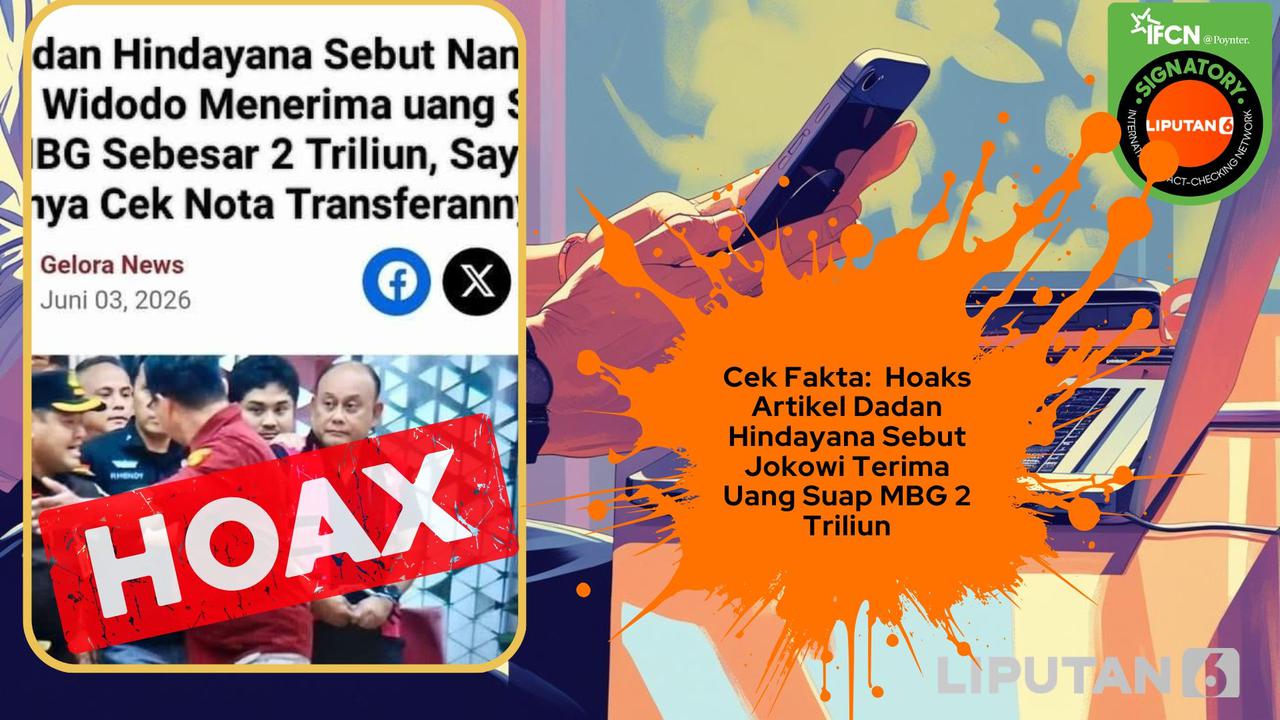 Jokowi Bribery Allegations Deemed Hoax by Indonesian Fact-Checkers