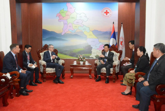 Lao Red Cross, ICRC Reaffirm Commitment to Humanitarian Cooperation