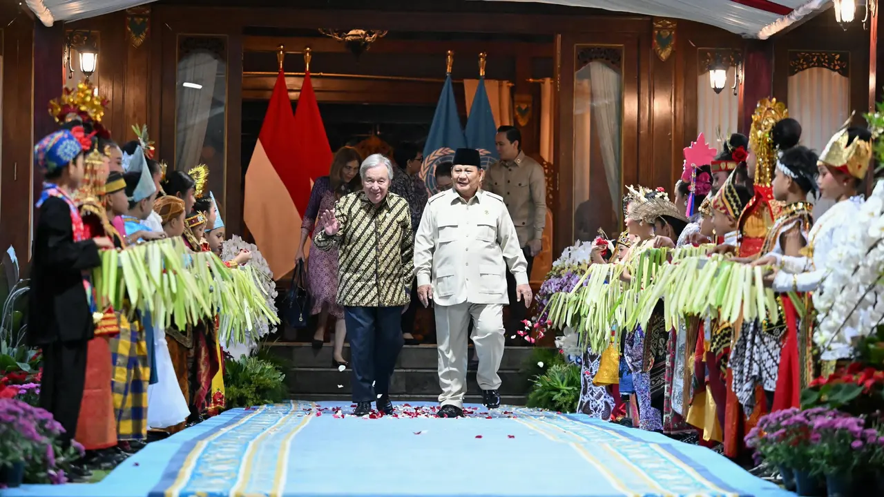 国連事務総長、プラボウォ大統領と会談 インドネシアの多国間協力強化を確認