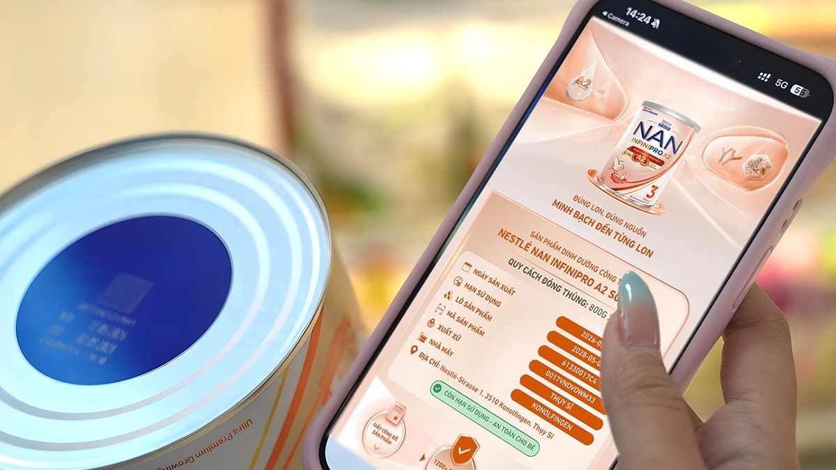 QR Codes Enhance Milk Transparency, Enabling Vietnamese Parents to Access Information