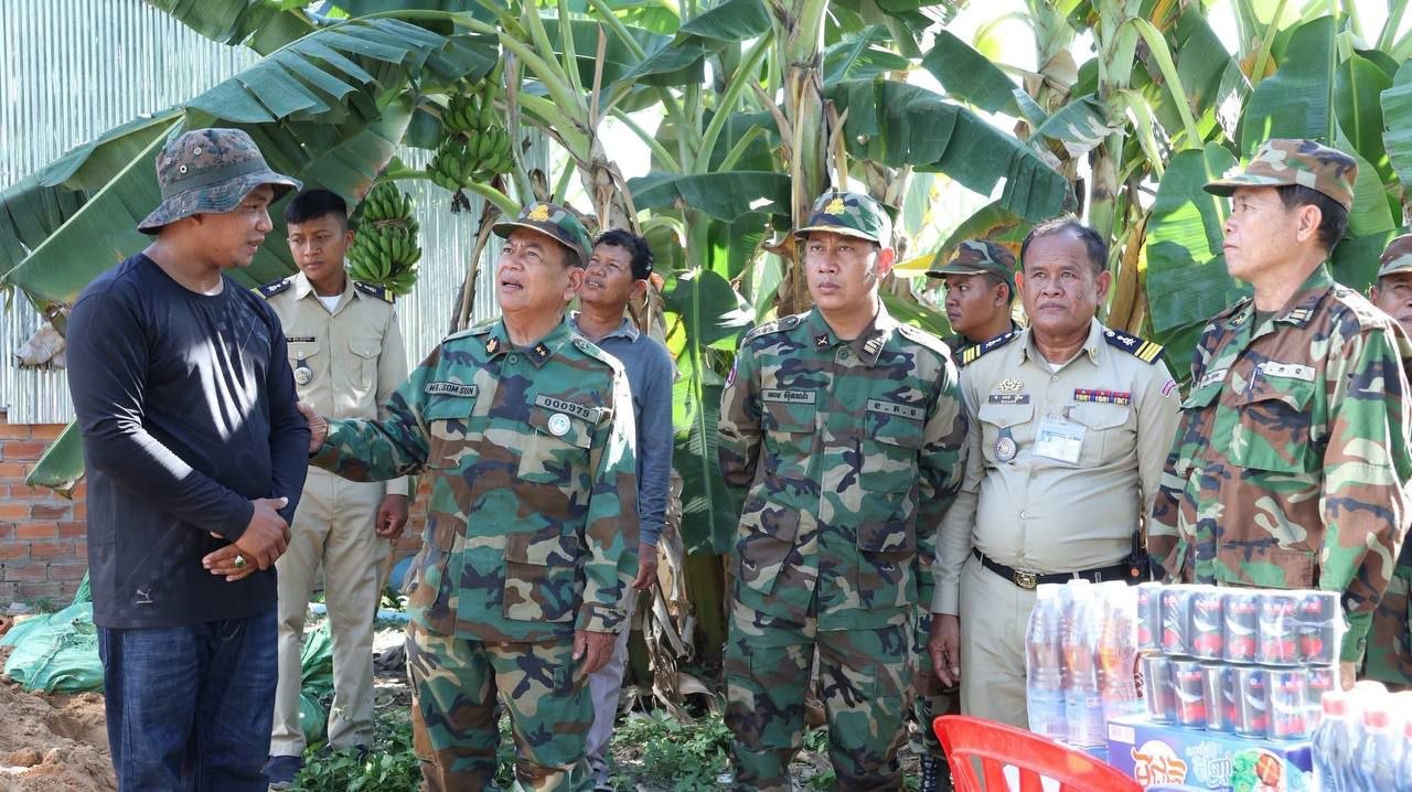 New Home Construction Underway for Veteran Through Hun Sen's Donation