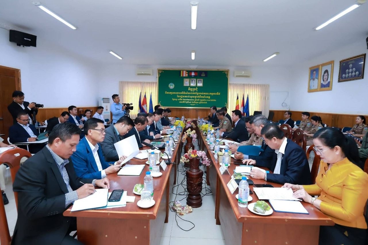 Ratanakiri Province Discusses Development and Law Enforcement with National Assembly Committee