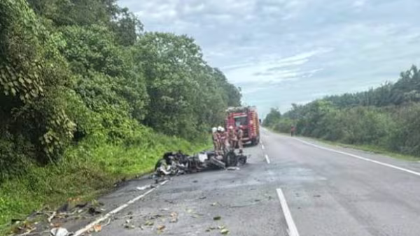 Two Singaporeans killed in Ferrari crash in Johor, Malaysia